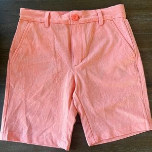 Vineyard vines size 10 salmon performance breaker shorts boys size 10 euc